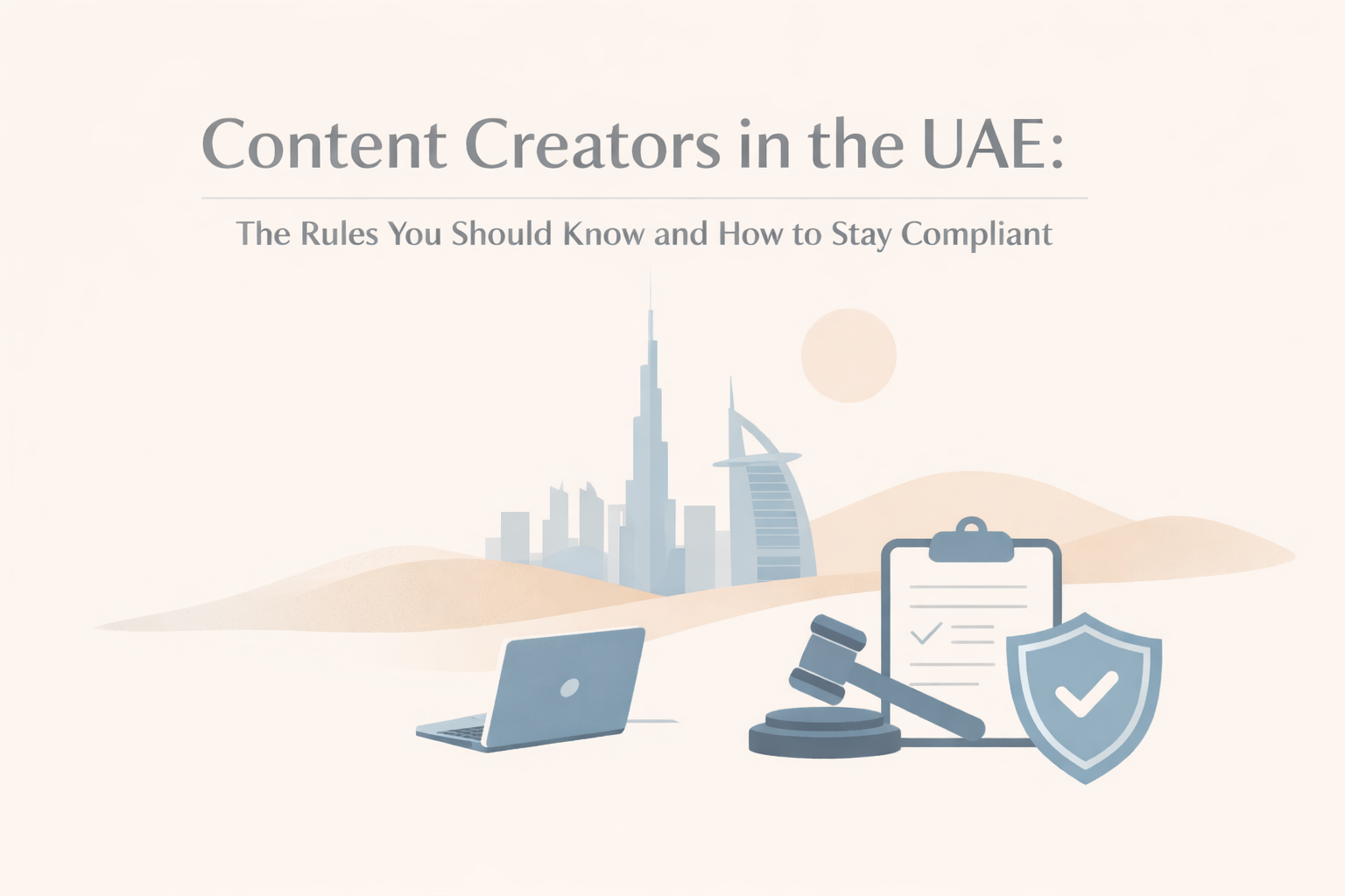Content Creators in the UAE: The Rules You Should Know and How to Stay Compliant